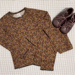 H&M Floral Set baby girl size 6-9m